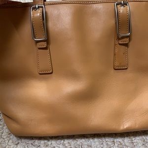 Coach Tan leather bag
